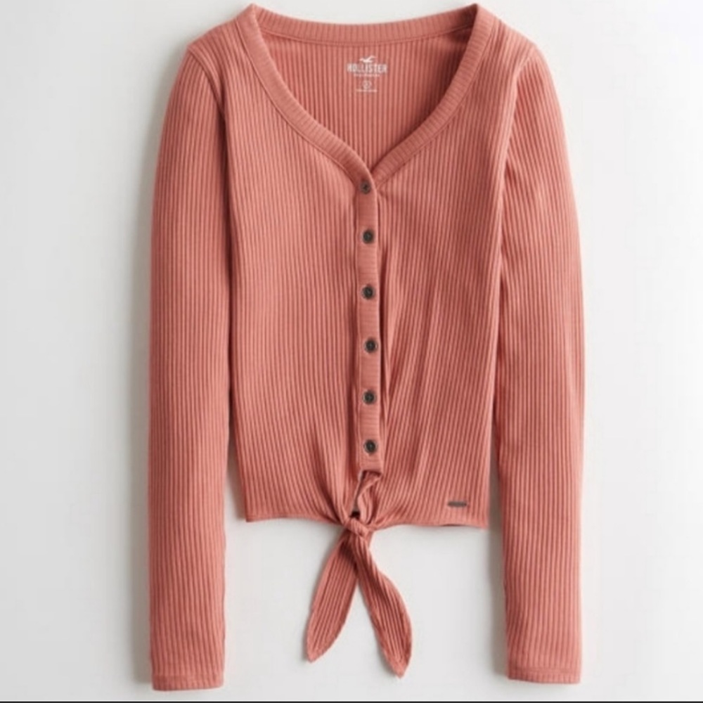 hollister ribbed long sleeve - Picture 1 of 6